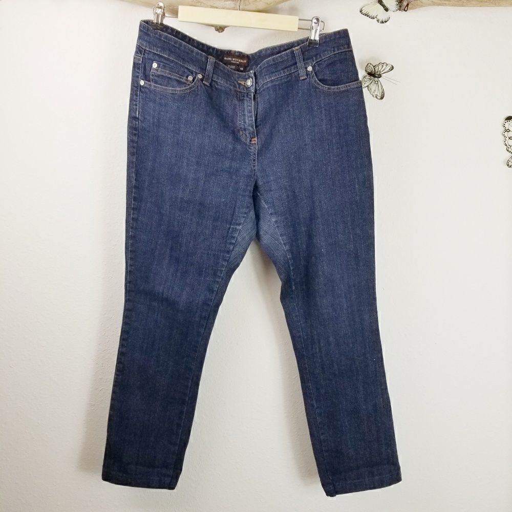 Dana Buchman premium dark wash jeans